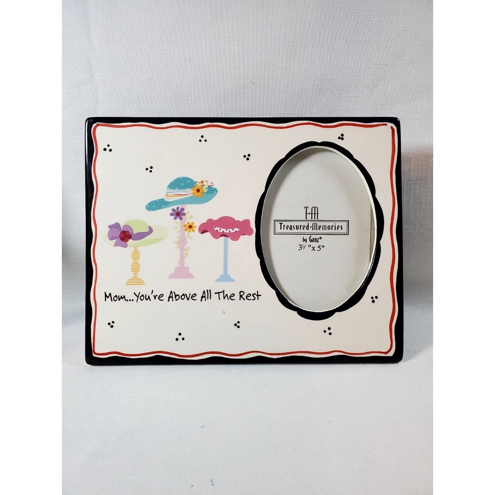 Ganz Treasured Memories Photo Frame "Mom You're‎ Above All the Rest" 3.5x5